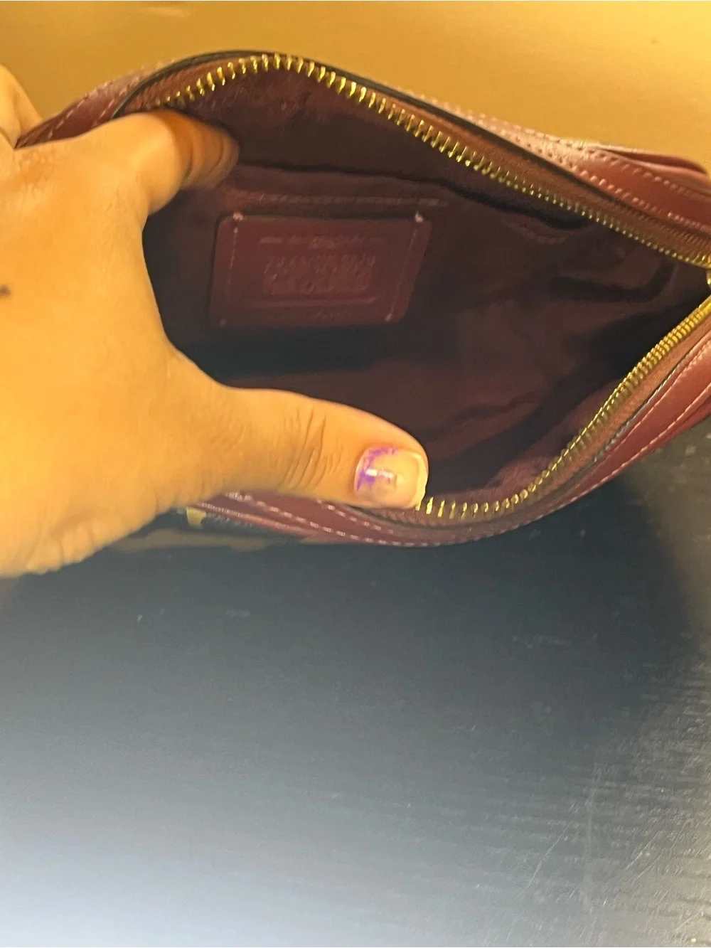 Coach pre owned